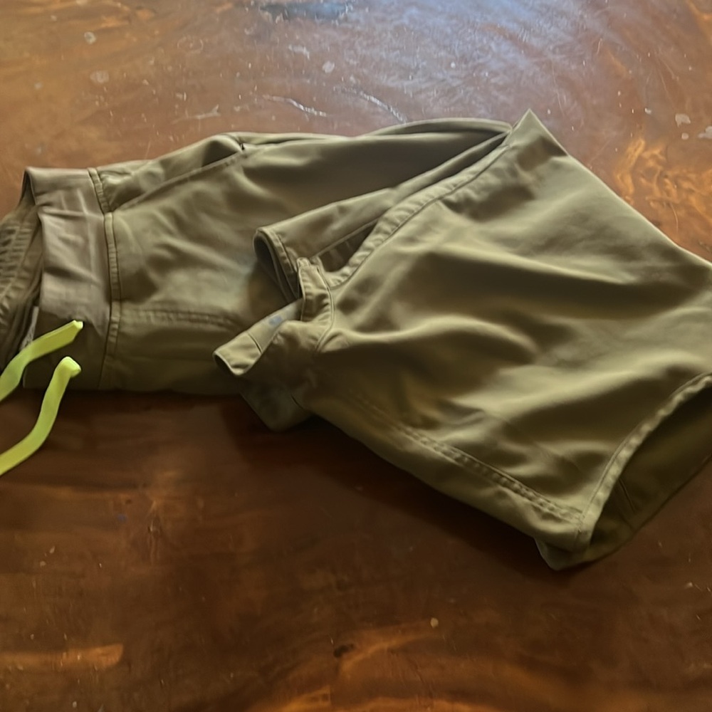Figs Olive Green Technical Top